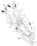 Handle Diagram and Parts List for 536887996  Craftsman Snow Blower