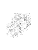 Drive Diagram and Parts List for 536888110  Craftsman Snow Blower