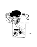 Electric Start Assembly Diagram and Parts List for 536888400  Craftsman Snow Blower