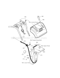 Remote Control Diagram and Parts List for 536889250  Craftsman Snow Blower
