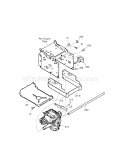 Drive Diagram and Parts List for 536889253  Craftsman Snow Blower