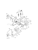 Auger Housing Diagram and Parts List for 536889253  Craftsman Snow Blower