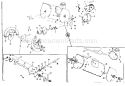 Auger Housing Assembly Diagram and Parts List for 536906001  Craftsman Snow Blower