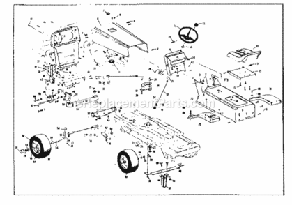 Part Location Diagram of 44004 Generac OBS GOVERNOR