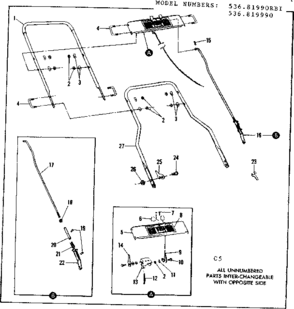 Part Location Diagram of 39244 Craftsman Handle