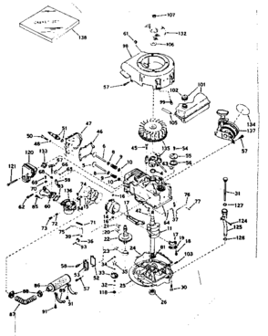 Part Location Diagram of 32886 Craftsman Crankshaft