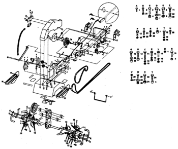 Part Location Diagram of 17490520 Craftsman Lawn tractor bolt