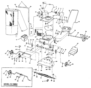 Replacement Parts Diagram and Parts List for 113797831  Craftsman Filters & Accessories