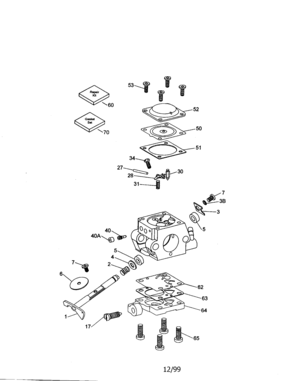 Part Location Diagram of 640251 Tecumseh Cover Screw