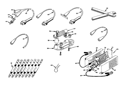Part Location Diagram of 1-7055-1 Craftsman Capacitor