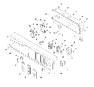 Control panel Diagram and Parts List for CMXGGAS030731  Craftsman Generator