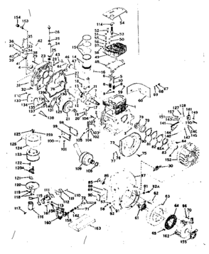 Part Location Diagram of 32286A Craftsman Housing