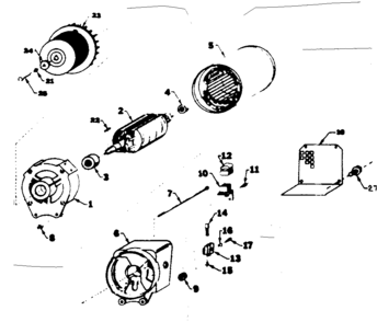 Stator Assembly Diagram and Parts List for 580320910  Craftsman Engine