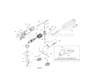 Part Location Diagram of 90930-05 Craftsman Brush