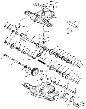 Part Location Diagram of 776219A Tecumseh USE 00776219B