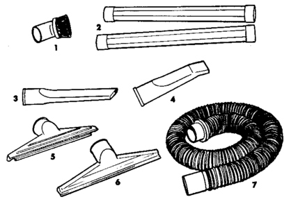 2-1/2" Diameter Plastic Accessories Diagram and Parts List for 113179951  Craftsman Filters & Accessories