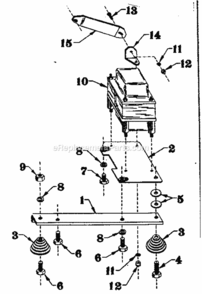 Part Location Diagram of 24716 Craftsman Sup Brace
