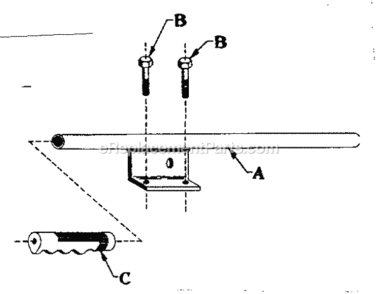 Part Location Diagram of 24702 Craftsman Handle