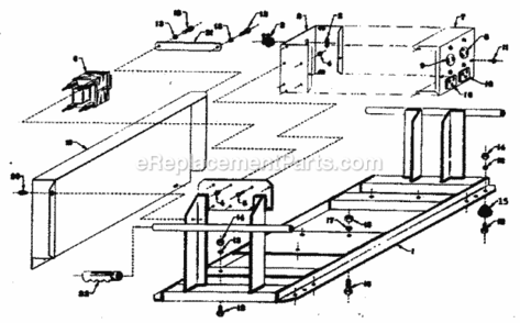 Part Location Diagram of 25333 Craftsman Outlet Panel