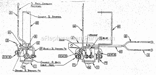 Page C Diagram and Parts List for 58031810  Craftsman Generator