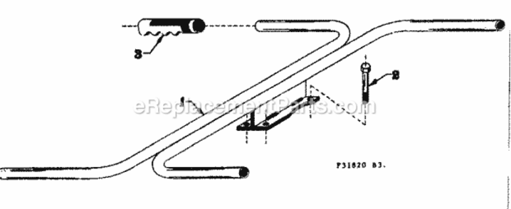Part Location Diagram of A-23875 Craftsman Handle