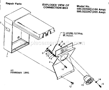 Page A Diagram and Parts List for 580322290  Craftsman Paint Sprayer
