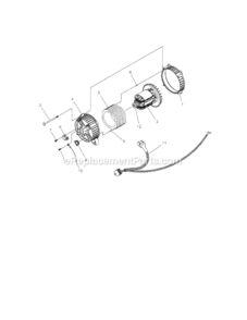 Part Location Diagram of 91825GS Craftsman Brush
