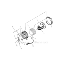 Part Location Diagram of 65795GS Craftsman Rectifier