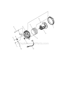 Page D Diagram and Parts List for 580326301  Craftsman Generator