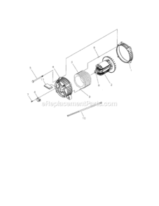 Page C Diagram and Parts List for 580326310  Craftsman Generator