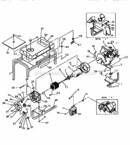 Page C Diagram and Parts List for 580326720  Craftsman Generator