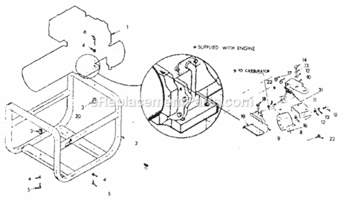 Part Location Diagram of 50923 Craftsman Screw