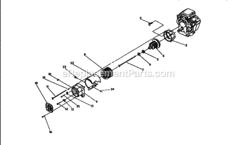 Part Location Diagram of 92350 Generac Use 92350g Stator