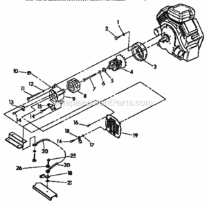 Page A Diagram and Parts List for 580327074  Craftsman Generator