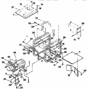 Part Location Diagram of 25717 Generac Csa Plt *do Not Sell