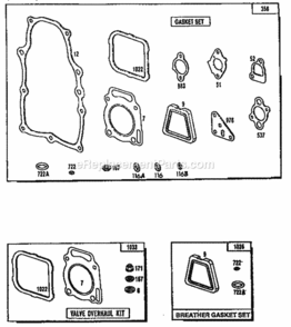 Page I Diagram and Parts List for 580327074  Craftsman Generator