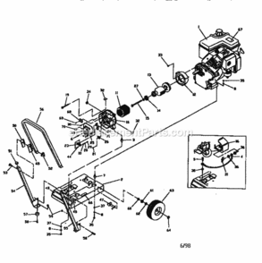 Part Location Diagram of 96049GS Craftsman Decal-Sear