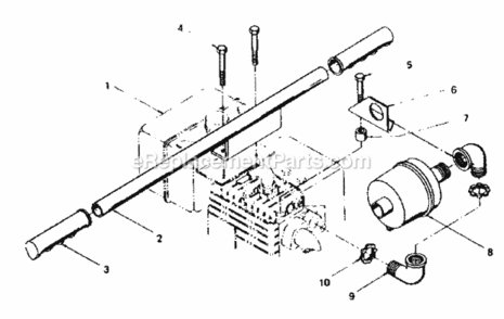 Page C Diagram and Parts List for 580327131  Craftsman Generator