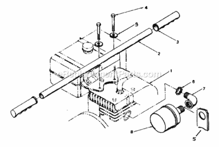 Page F Diagram and Parts List for 580327131  Craftsman Generator