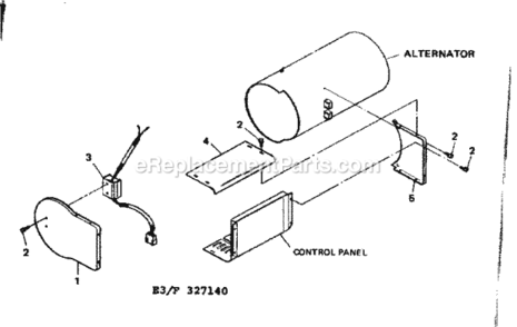 Part Location Diagram of 45254-B Craftsman Panel Cover