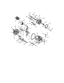 Page E Diagram and Parts List for 580327141  Craftsman Generator