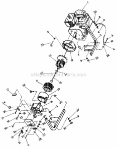 Page A Diagram and Parts List for 580327151  Craftsman Generator