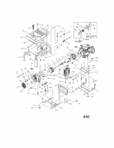 Page A Diagram and Parts List for 580327181  Craftsman Generator