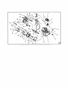 Page G Diagram and Parts List for 580327181  Craftsman Generator
