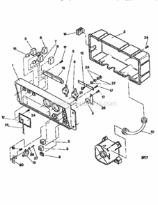 Page A Diagram and Parts List for 580327250  Craftsman Generator