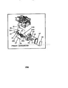 Part Location Diagram of 20136 Generac Intake Manifold