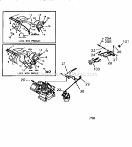 Page G Diagram and Parts List for 580327250  Craftsman Generator