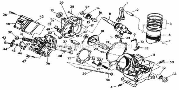 Page C Diagram and Parts List for 580327251  Craftsman Generator