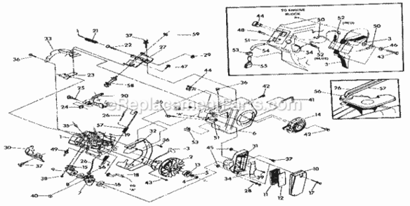 Page D Diagram and Parts List for 580327251  Craftsman Generator