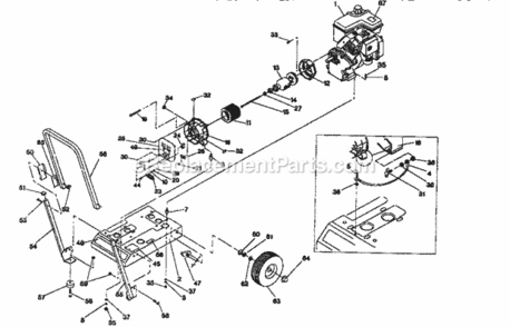 Part Location Diagram of 95902 Generac Base Mounting